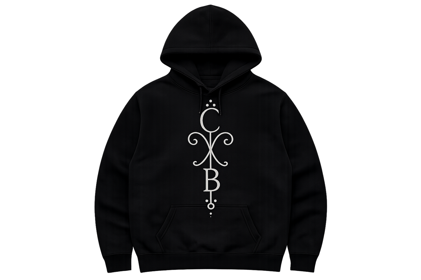Corn In The Bible™ CxB Sigil Hoodie - Black