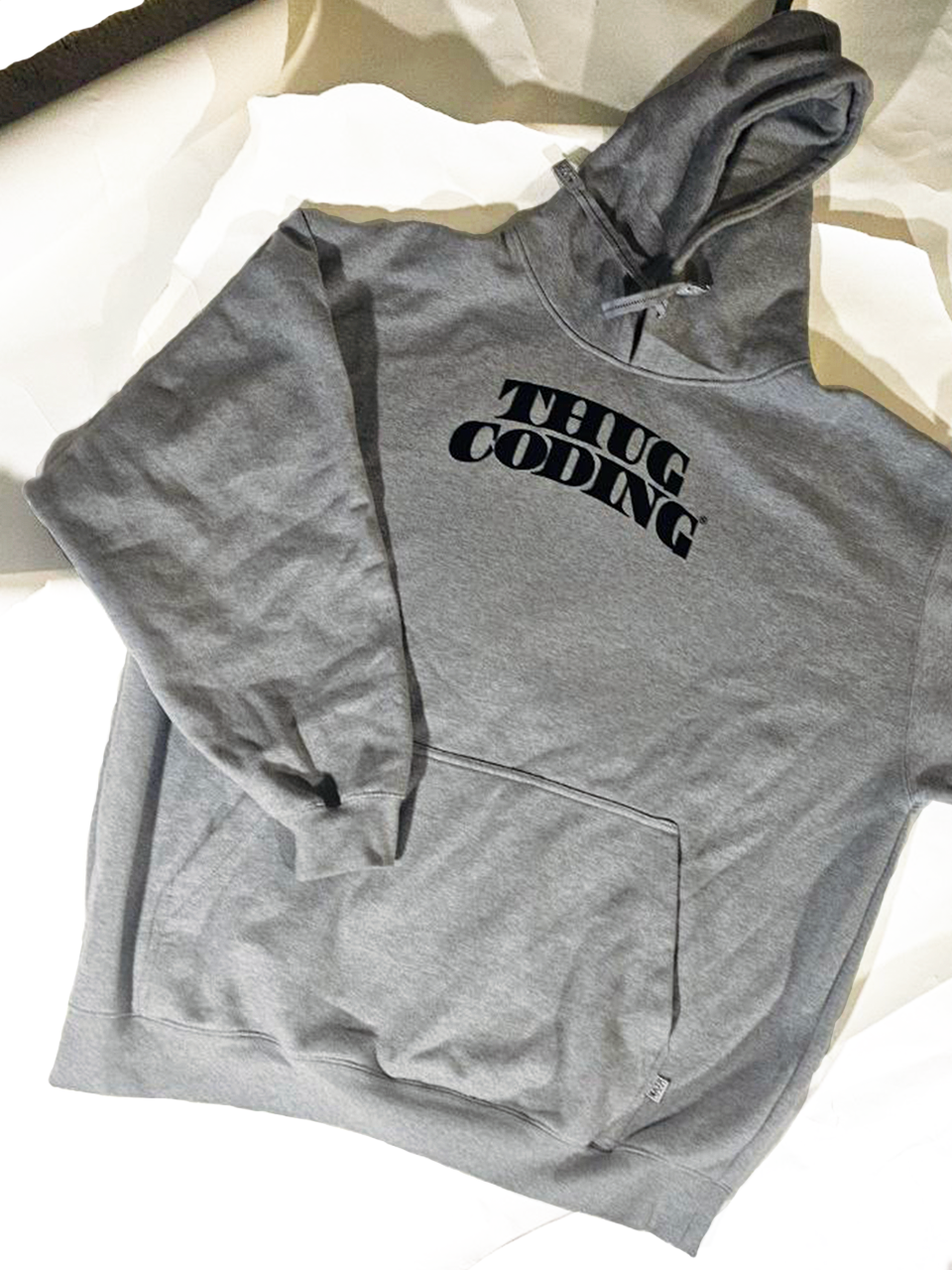 THUG CODING® Men's Heavyweight HOODIE (13oz)