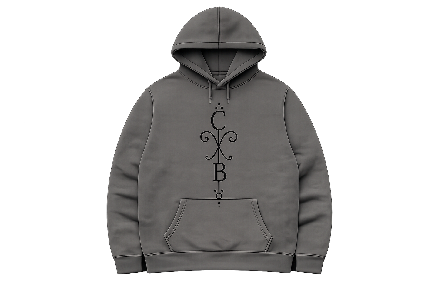 Corn In The Bible™ CxB Sigil Hoodie - Grey