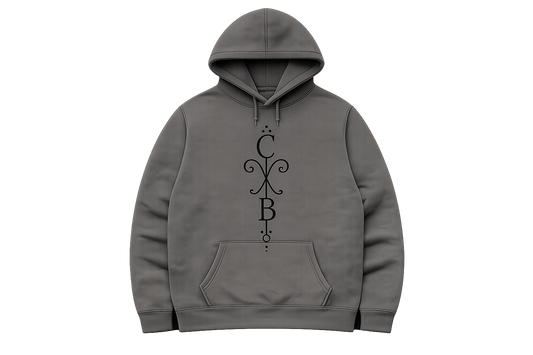 Corn In The Bible™ CxB Sigil Hoodie - Grey