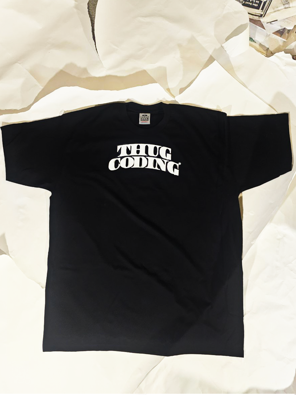 THUG CODING® Men's Heavyweight T-Shirt (6.5oz)